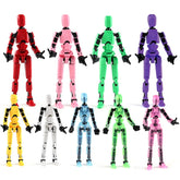 🦸♂️ Light-Up Titan Warriors! T13 Action Figures 🔦 | Pose, Play & Battle with Glowing Heroes - ThiGui